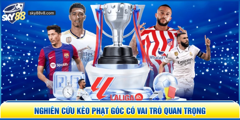 Nghiên cứu kèo phạt góc có vai trò quan trọng